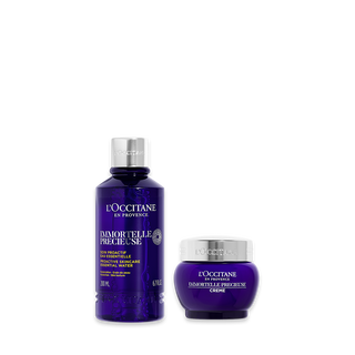 &Aacute;gua Micelar e Creme Facial Immortelle Precieuse